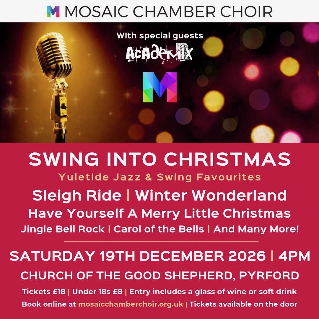 Mosaic Christmas concert tickets on sale now! Mosaic Christmas concert tickets on sale now!