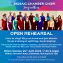 Open Rehearsal - Monday 20th April 2026 - 7:30 - 9:30 pm