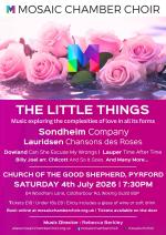 Mosaic's summer concert - It's the little things"